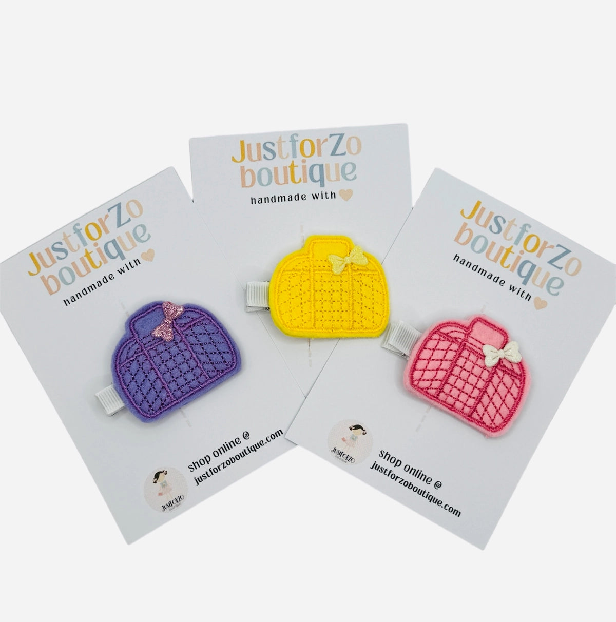 Clip de pelo Retro Jelly Bag Feltie