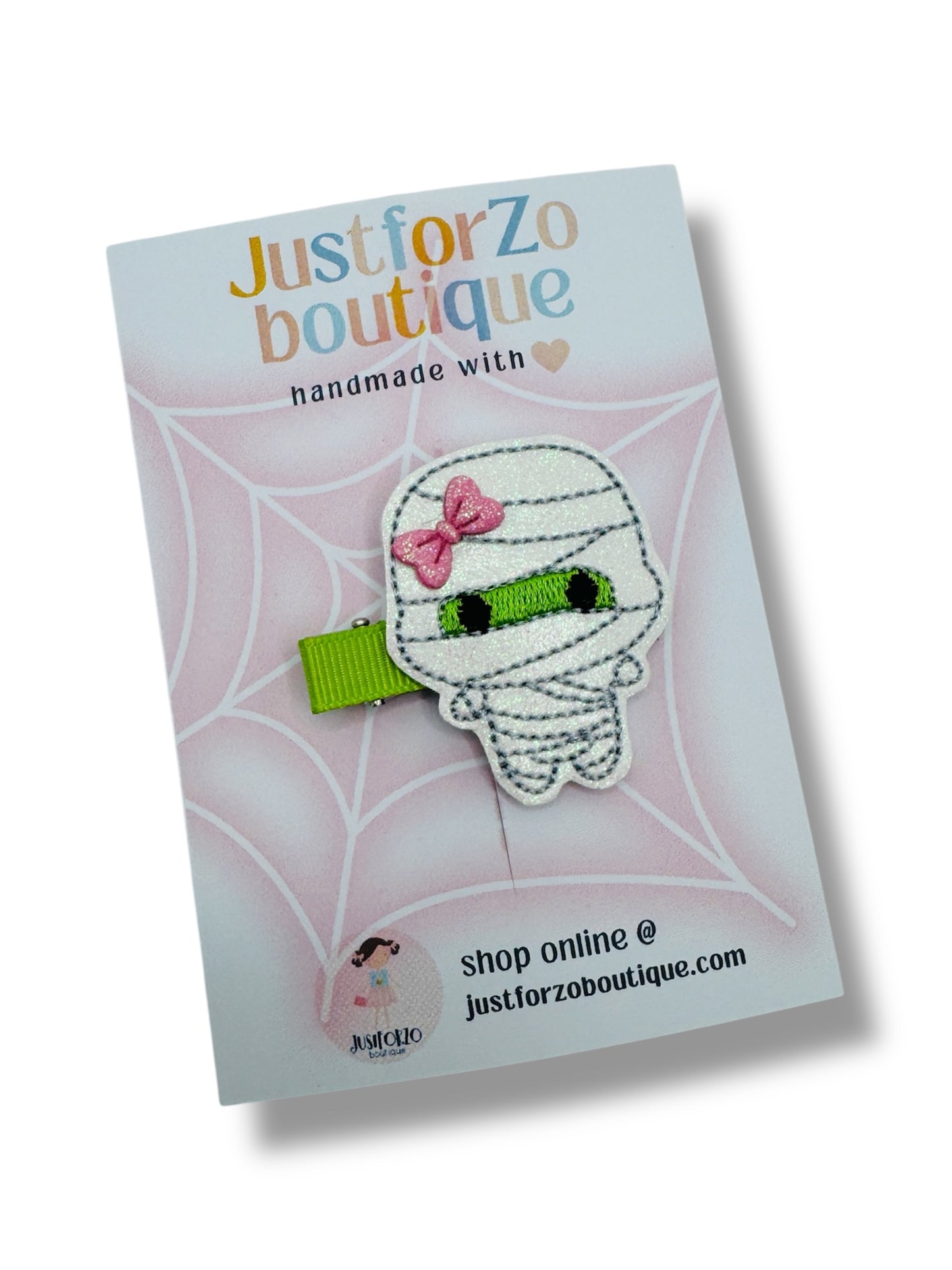 Miss. Mummy Hair Clip