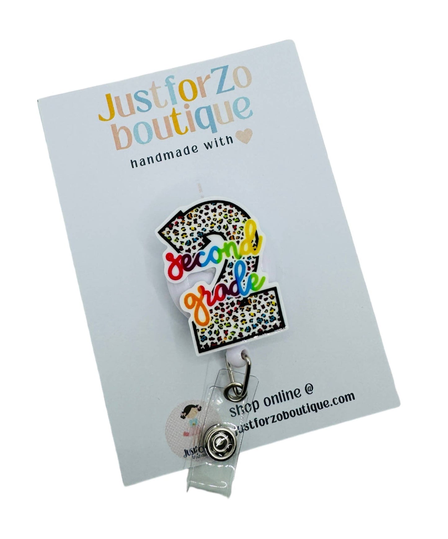 2nd Grade Teacher Badge Reel