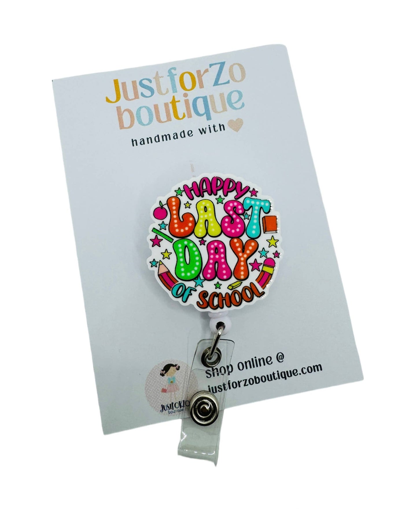 Last Day of School Badge Reel