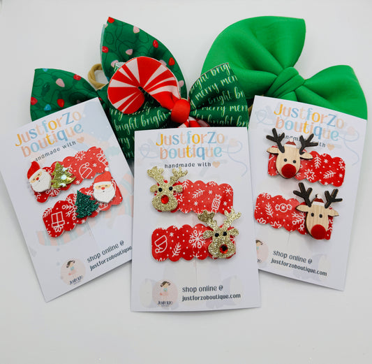 Christmas Snap Clips