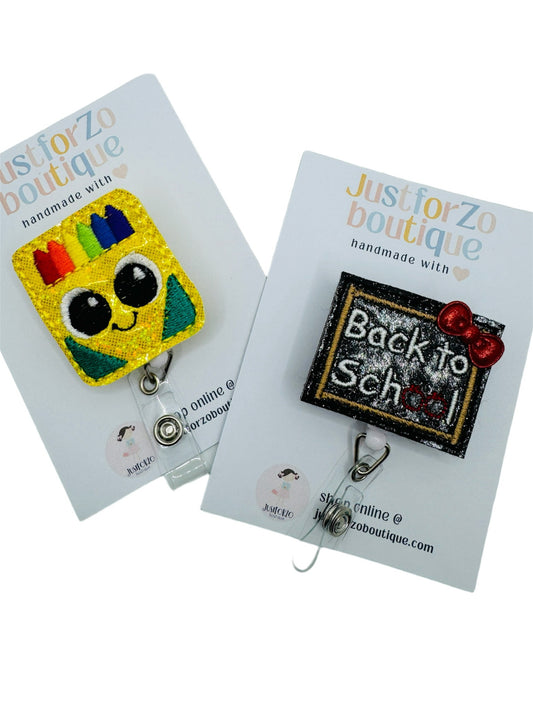 Back to School Badge Reels