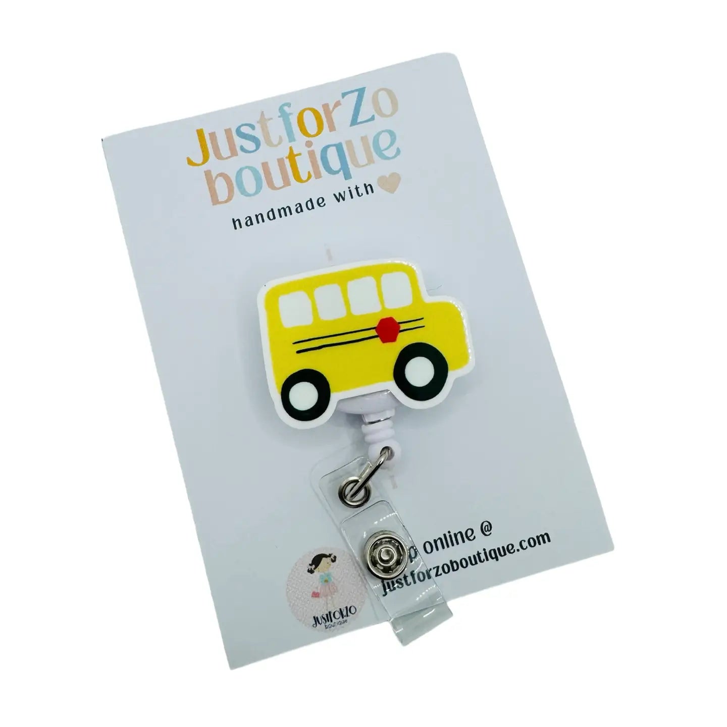 School Bus Driver Badge Reel