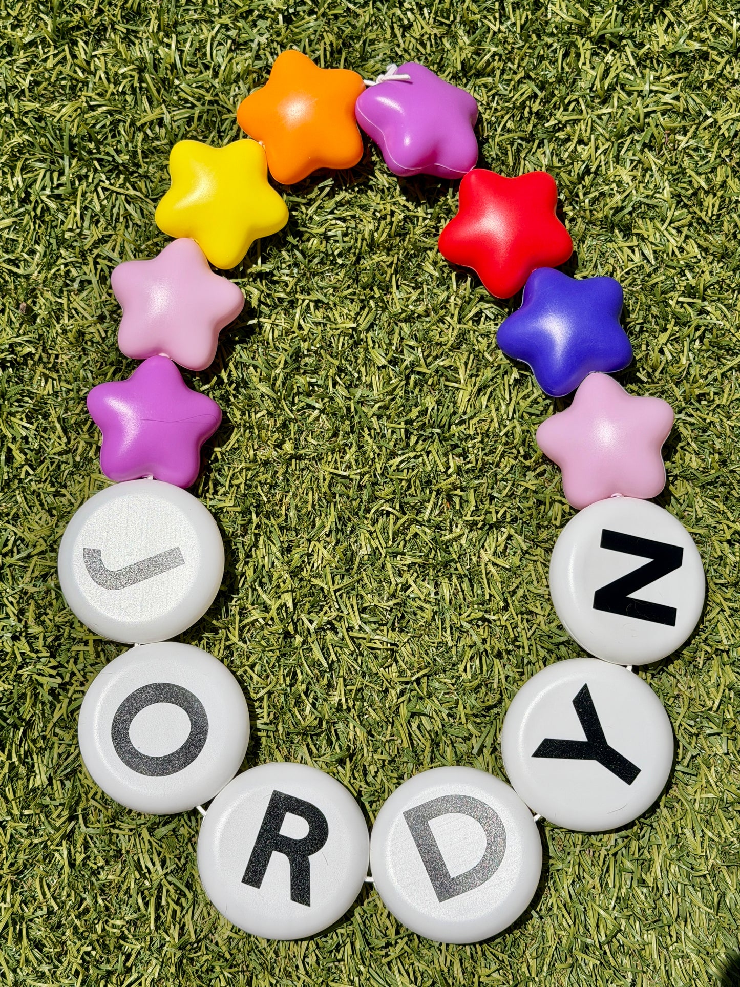 Jumbo Friendship Bead Graduation Necklace (Child)