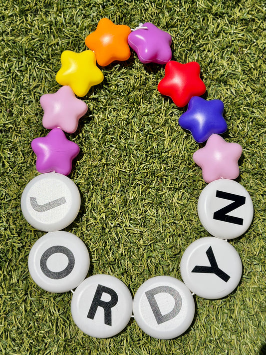 Jumbo Friendship Bead Graduation Necklace (Child)