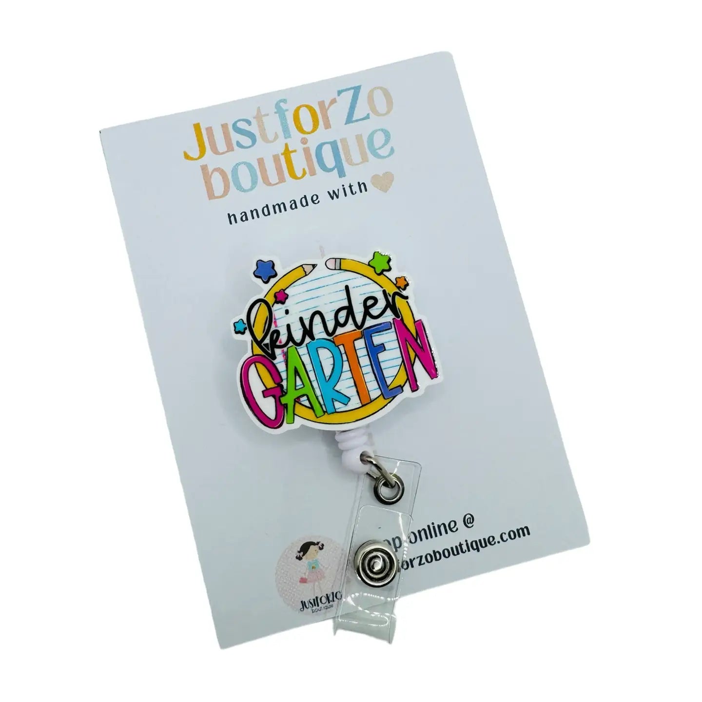 Kindergarten Teacher Badge Reel