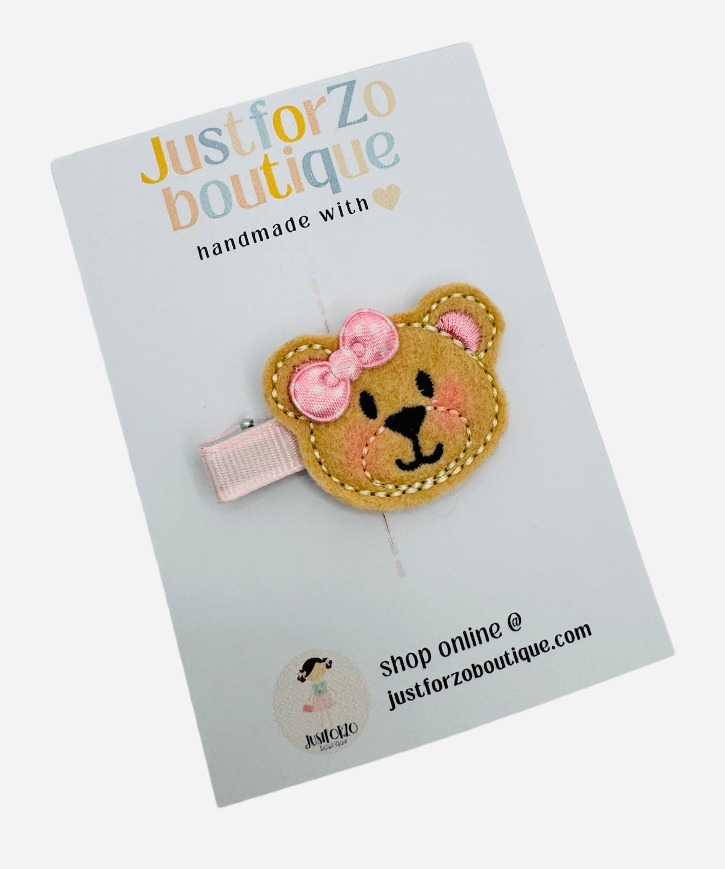 Beary Cute Hair Clip