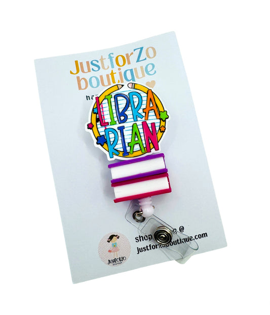 Librarian Badge Reel, Schools