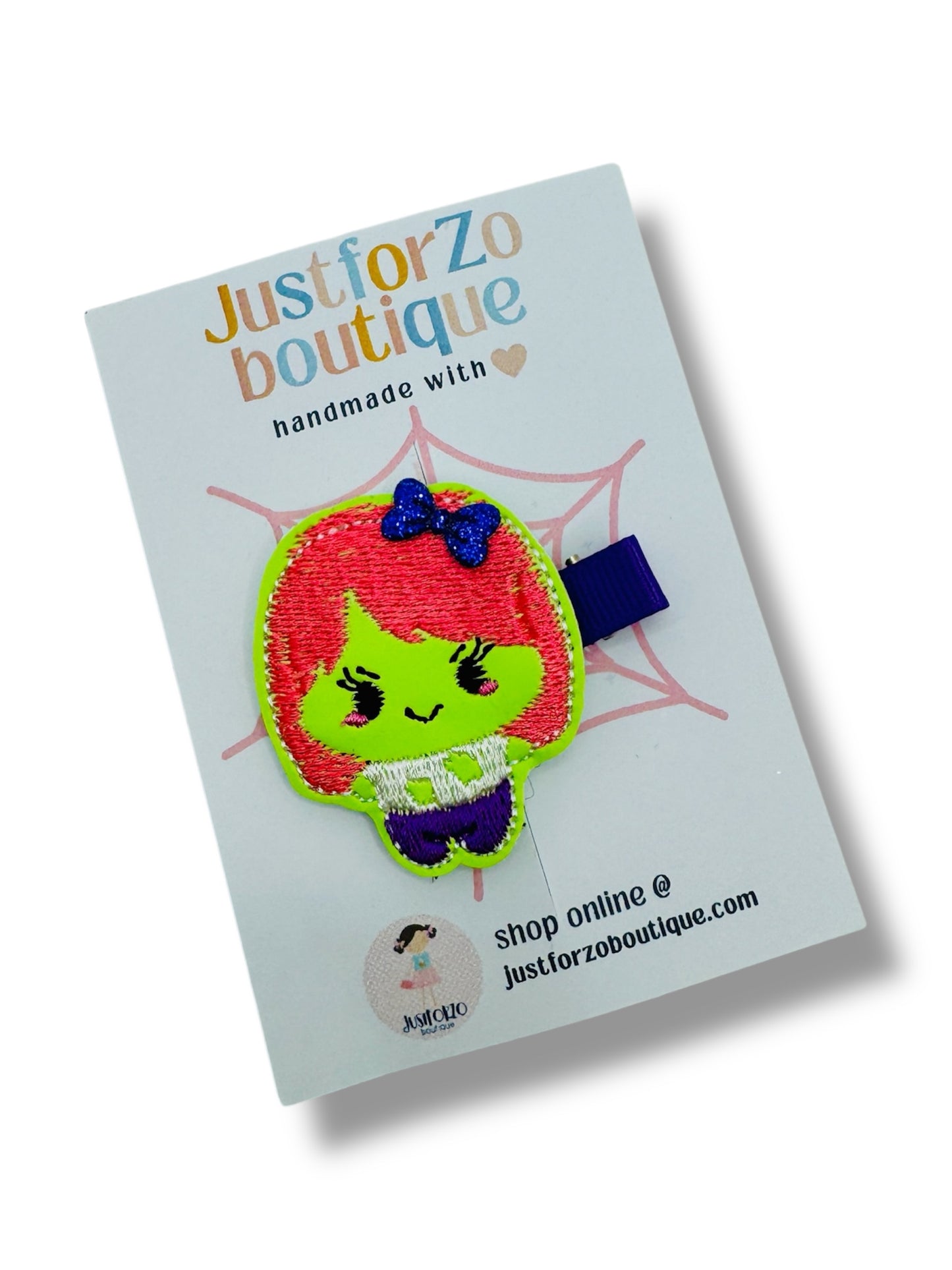 Zombie Cutie Hair Clip