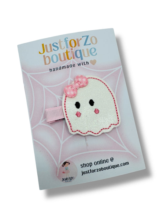 Boo-tiful Ghost Hair Clip