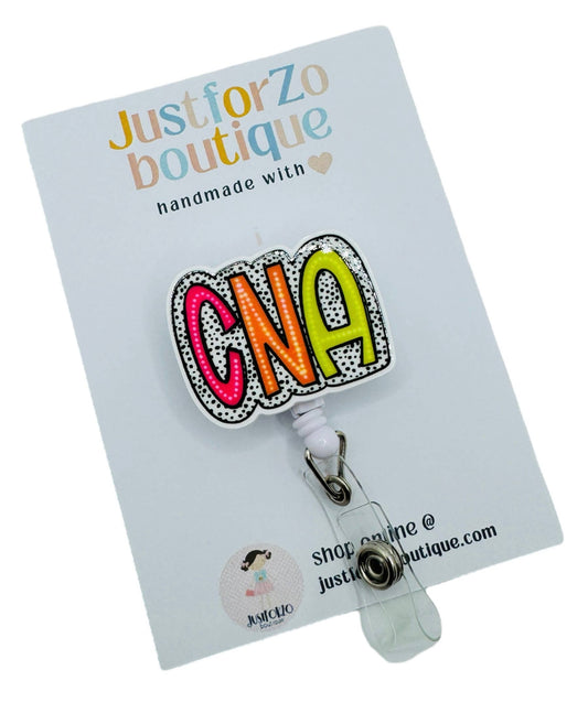 CNA Badge Reel, Nurses, Hospital.