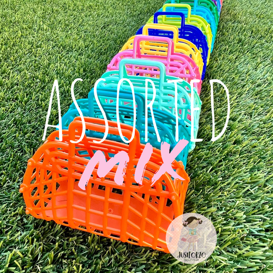 Mini 5” Retro Jelly Baskets -Variety Bundle-